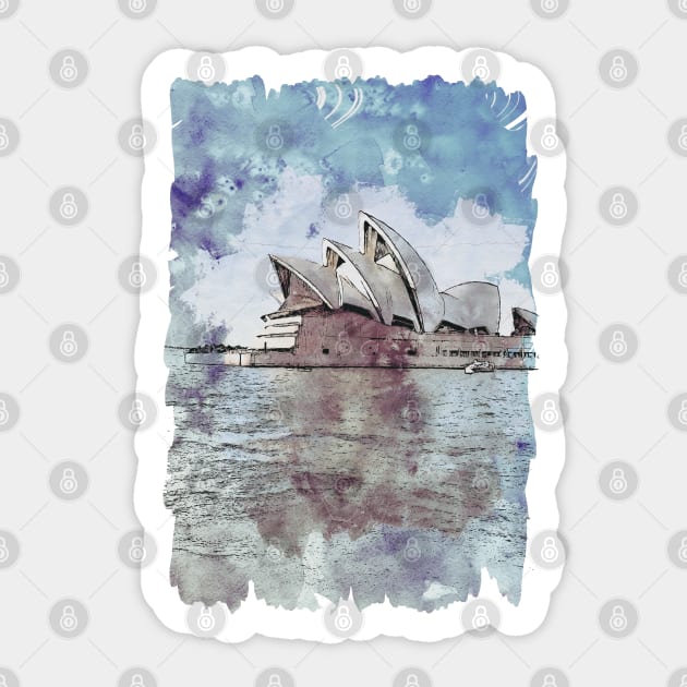 Sydney Opera Hou Sticker by KMSbyZet